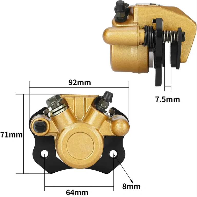 Univerzális tárcsaféknyereg ATV-hez ATV univerzális tárcsafék nyereg 50cc–250cc