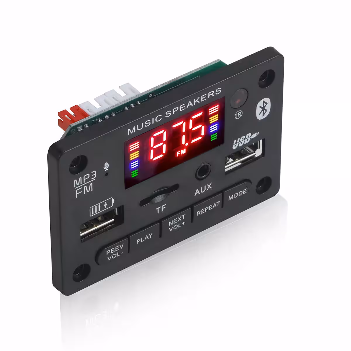 Bluetooth 5.0 audio panel 40W + 40W sztereó kimenettel