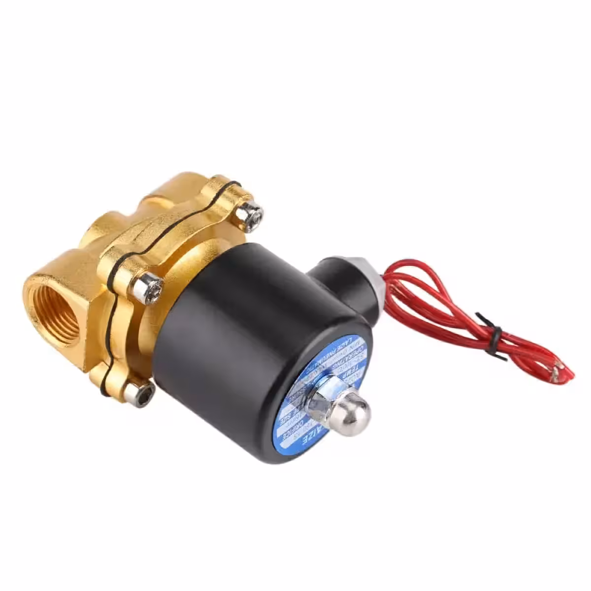 Elektromágneses szelep réztekercsel, fokozott ellenállás és tartósság