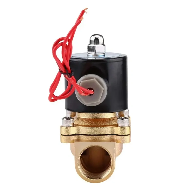 Normál zárt elektromágneses szelep, áramlás szabályozáshoz