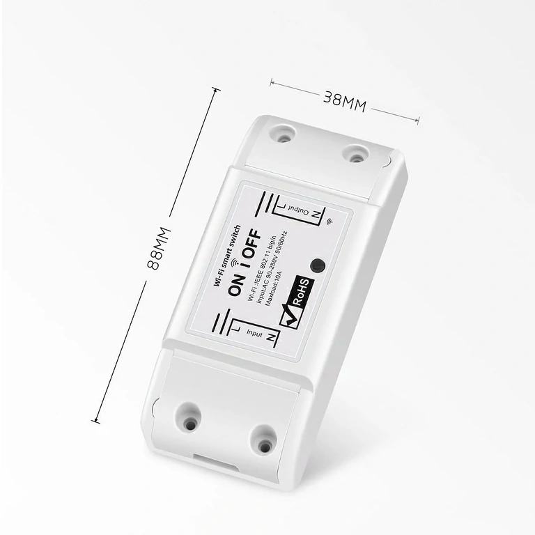 WiFi relé távoli kapcsoló funkcióval Vezeték nélküli kapcsolóhoz relé, okostelefonról vezérelhető