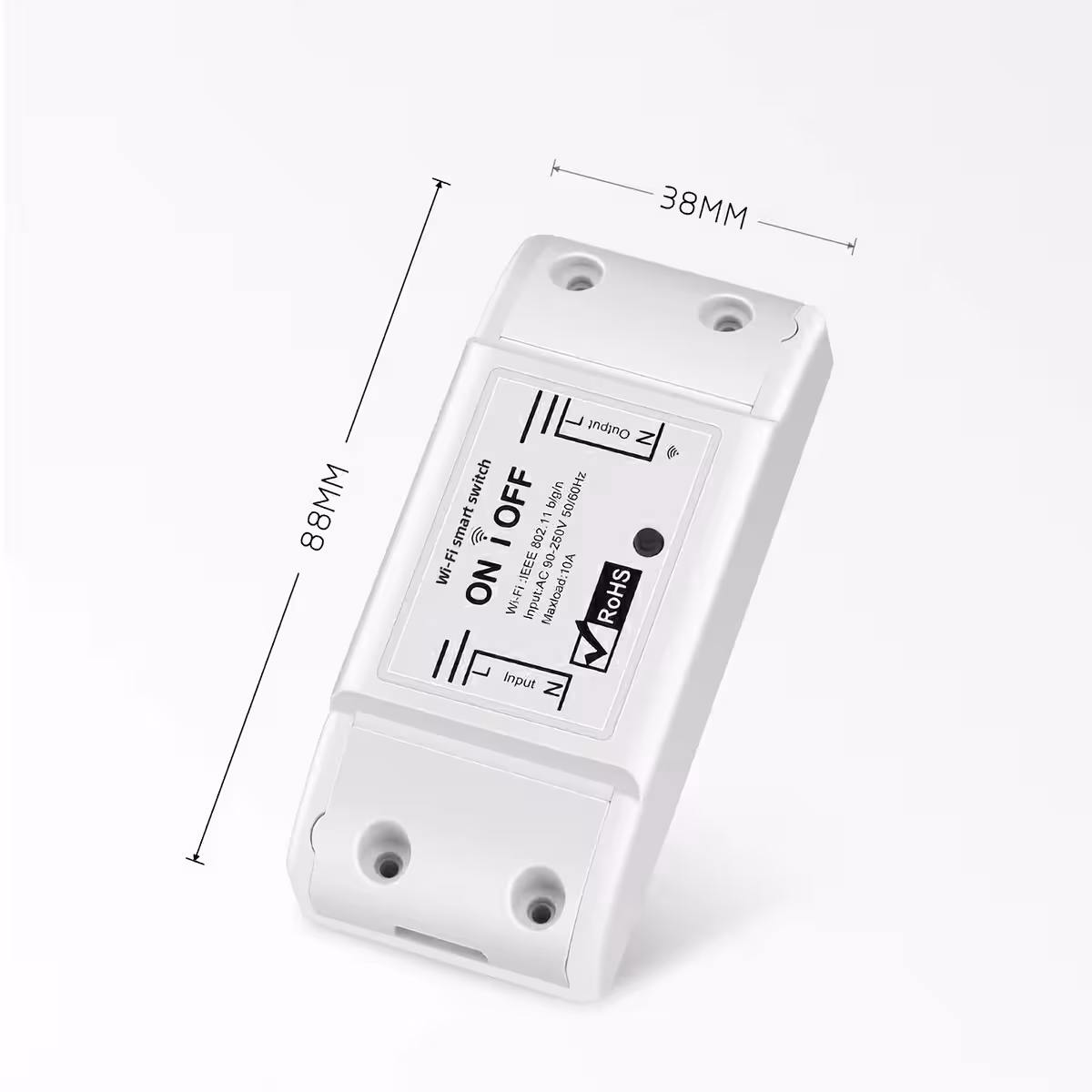 Vezeték nélküli kapcsolóhoz relé, okostelefonról vezérelhető