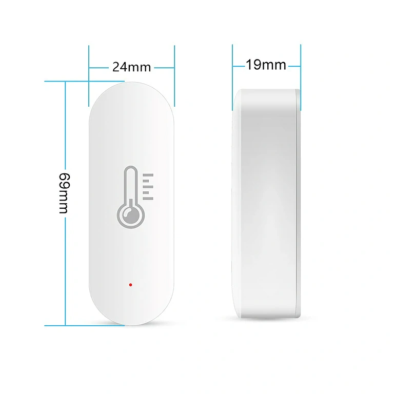 Kompakt okos hőmérséklet- és páraszenzor Kis és hatékony eszköz a hőmérséklet és páratartalom méréséhez