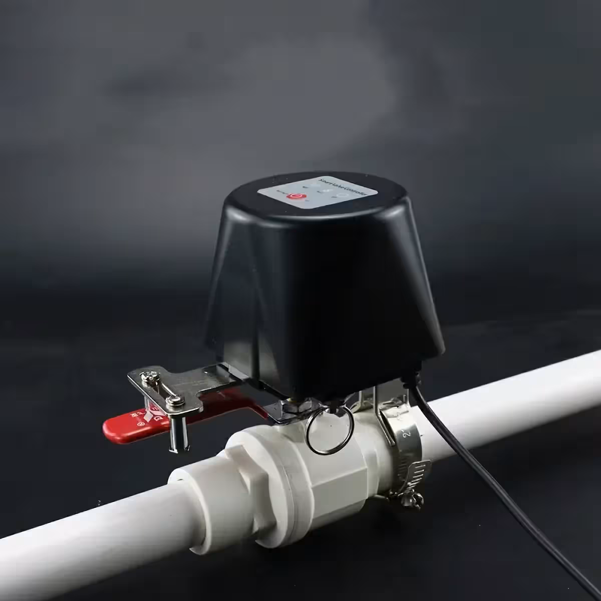 Wi-Fi elektromos szelep közvetlenül vízcsőre szerelve, automatikus vezérléshez