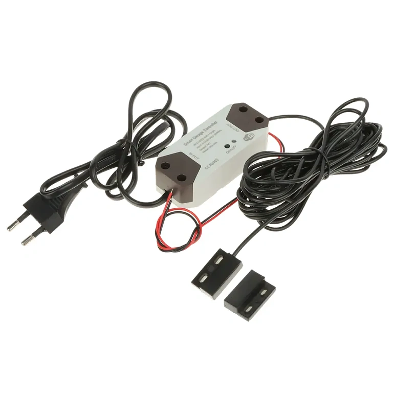 WiFi relé modul kompatibilis Tuya Smart Life-val a garázskapu automatizálásához