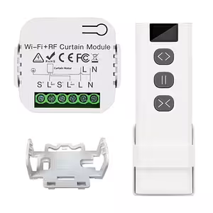 Automata rendszer redőnyökhöz, rolókhoz, függönyökhöz – WiFi, Tuya, RF távirányító