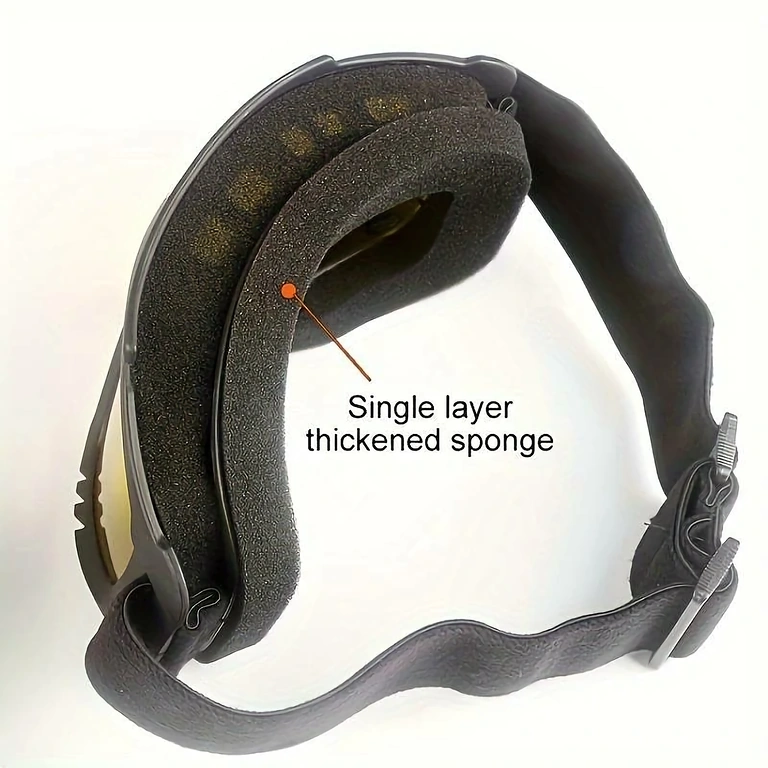 Full-face sisakhoz illeszkedő szemüveg motocross, airsoft és paintball számára