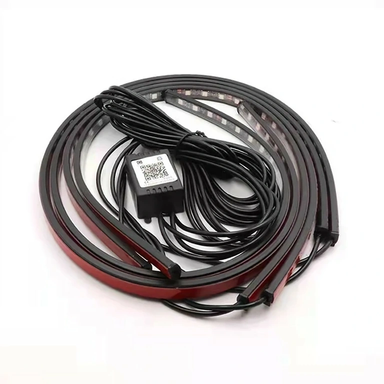 Többszínű autó LED világítás Autós, több színű LED világítási rendszer