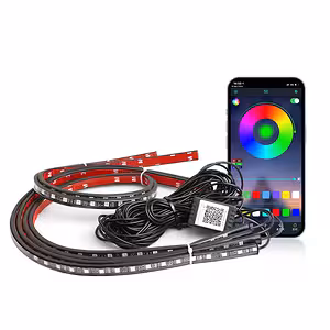 Külső RGB LED Fénykészlet Autóhoz – Alvázvilágítás