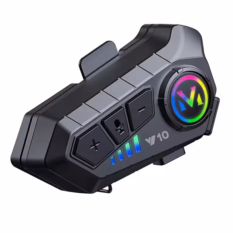 Bluetooth 5.3 Intercom Motoros Sisakhoz – 1000mAh akkumulátorral és hosszú üzemidővel