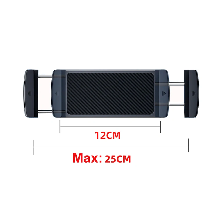 Rugalmas autós tartó, alkalmazkodik különböző tablet méretekhez