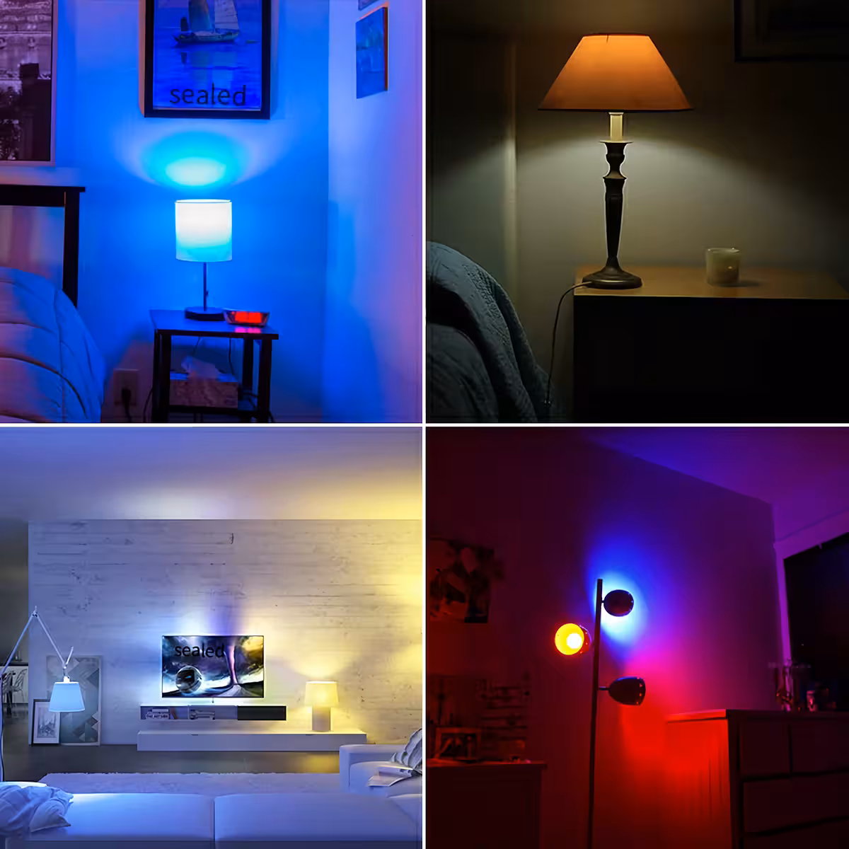 Dimmelhető LED izzó Smart Life / Tuya alkalmazással