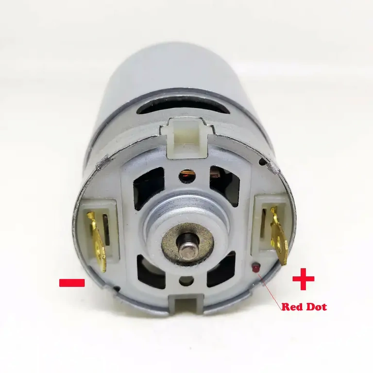 RS550 motor műszaki adatok DC RS-550 motor részletes műszaki adatokkal