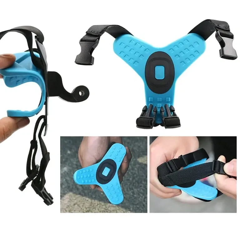 Biztonságos rendszer akciókamera sisakra