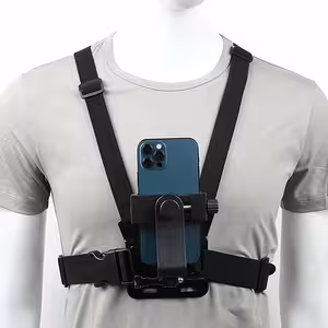 Mellheveder Telefonhoz és GoPro Kamerához – Állítható Chest Mount rendszer