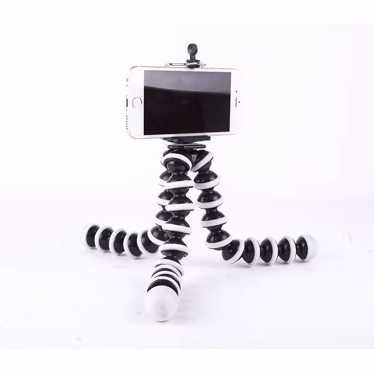 Rugalmas állvány tartós kivitelben, fekete és ezüst színben