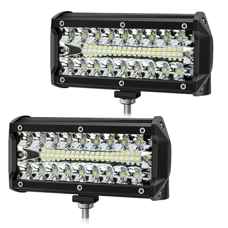 2 db LED BAR 240 W, 24000 lm, IP68 készlet ATV, autó, traktor számára