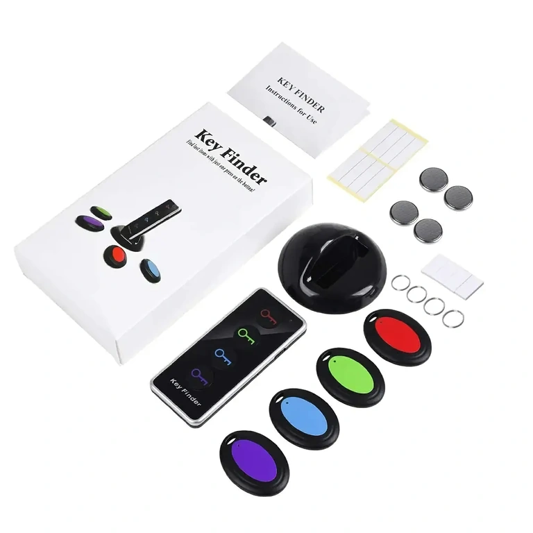 Smart tag beépített zseblámpával személyes tárgyakhoz