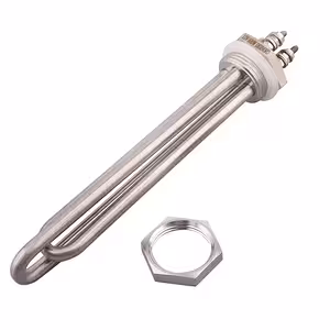 Vízmelegítő Fűtőbetét bojlerhez 12V 24V – Elektromos fűtő 300W / 600W napelemes off-grid rendszerekhez