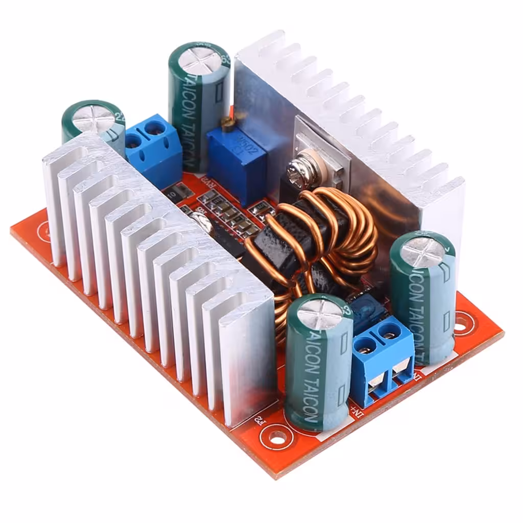 Step-Up Boost Modul DC-DC 400W 15A – Feszültségemelő 8.5V-50V-ról 10V-60V-ra
