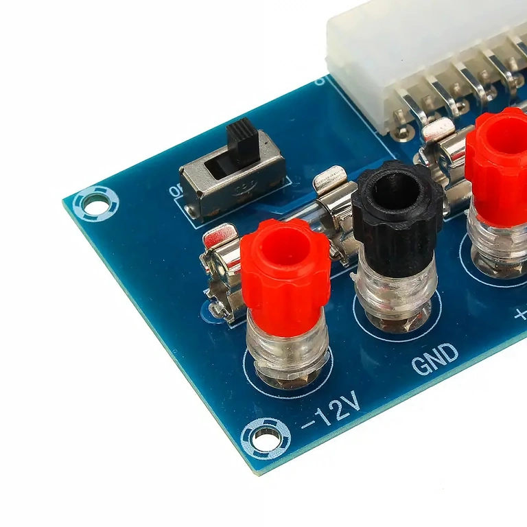Stabilizált táp ATX breakout modul ATX tápegység breakout adapter modul több feszültséggel