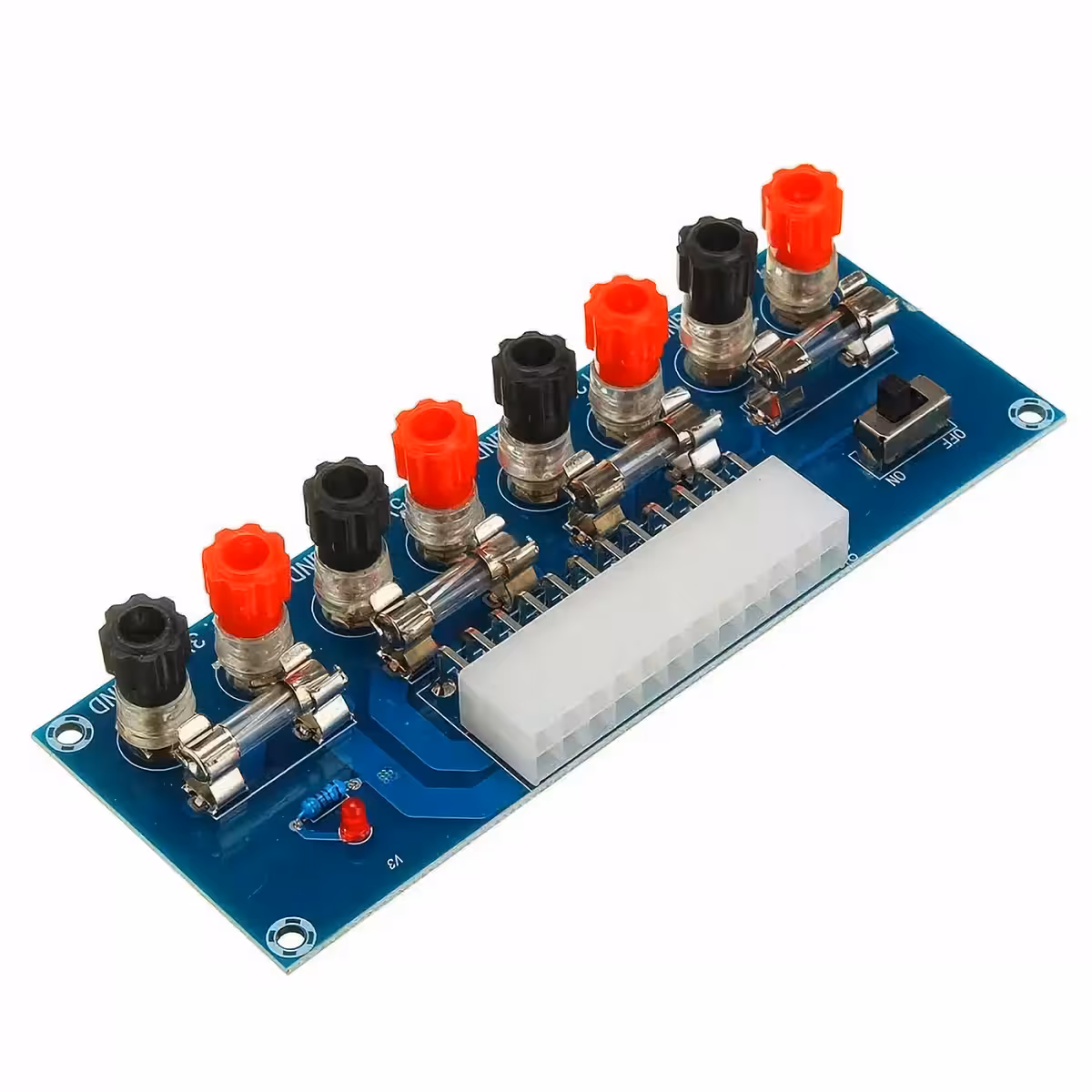 ATX tápegység adapter panel, elölnézet