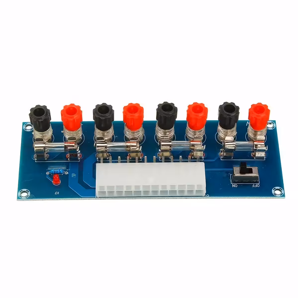 PC ATX tápegység átalakító adapter 5A biztosításokkal