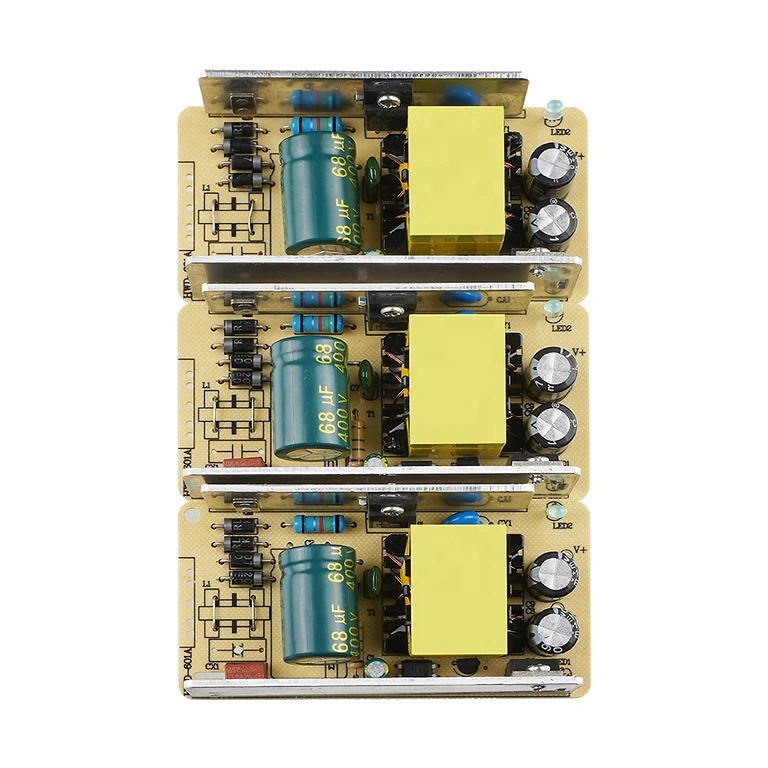 Kapcsolóüzemű 24V 3A tápegység, stabil teljesítmény