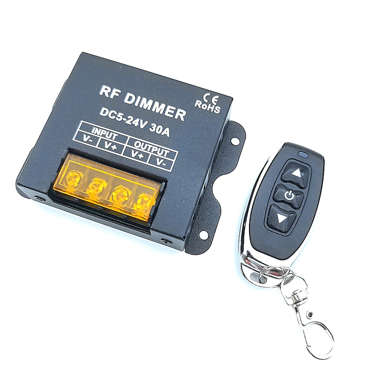 DC dimmer 5V 12V 24V LED szalag fényerő szabályozására