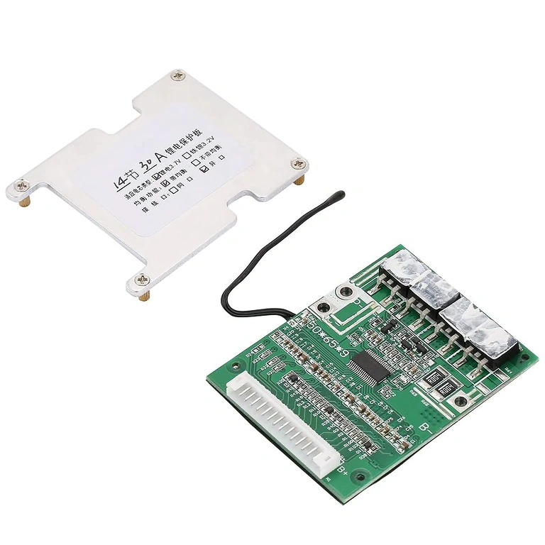 BMS 14S 52V panel Li-Ion akkumulátorok védelméhez kerékpárokhoz és rollerekhez