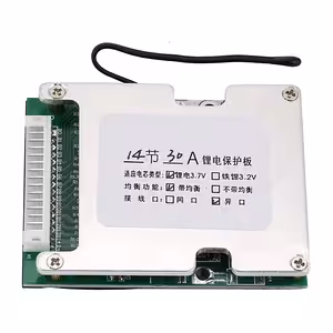 BMS 14S 52V 30A Li-Ion akkumulátorokhoz – akkumulátorvédelem és kiegyenlítés