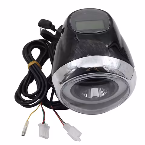 Citycoco és Harley 60V elektromos robogó LED lámpa LCD kijelzővel és elektromos kapcsolóval