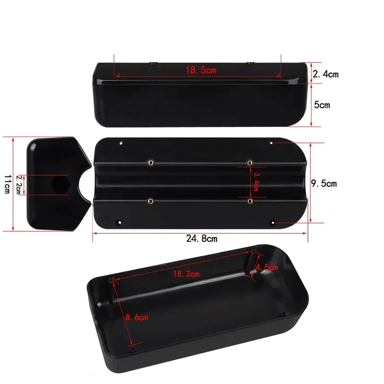 24,8 × 9,5 × 5 cm méretű doboz