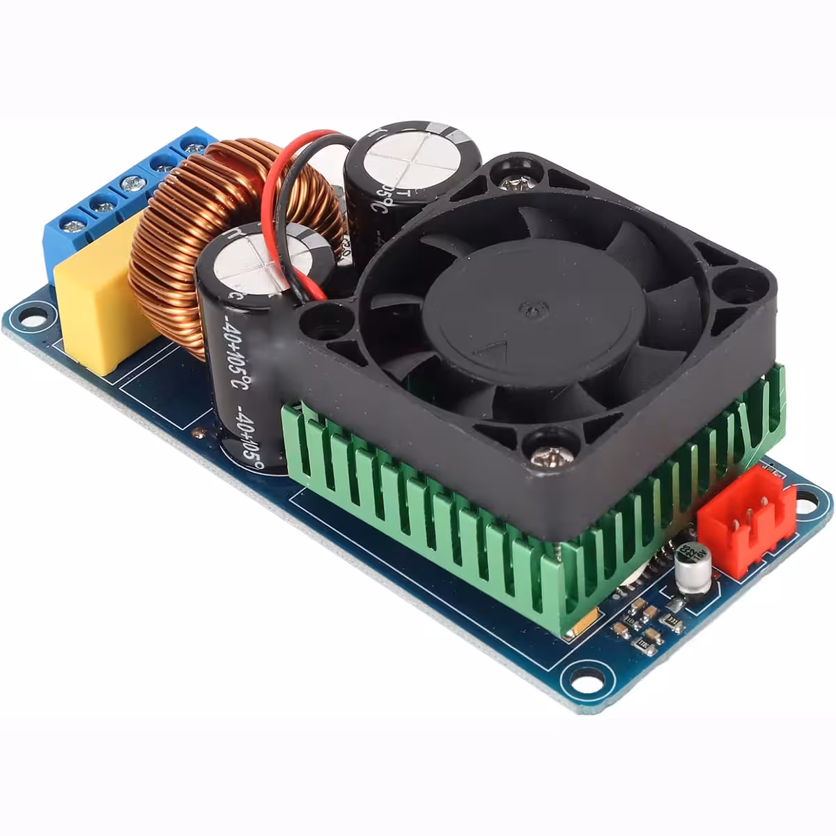 Audio kimenet részlete 500W mono erősítőn