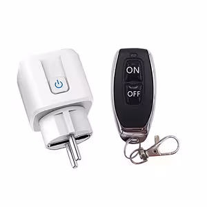 RF433 távirányítós aljzat – rádióvezérelt kapcsoló és konnektor