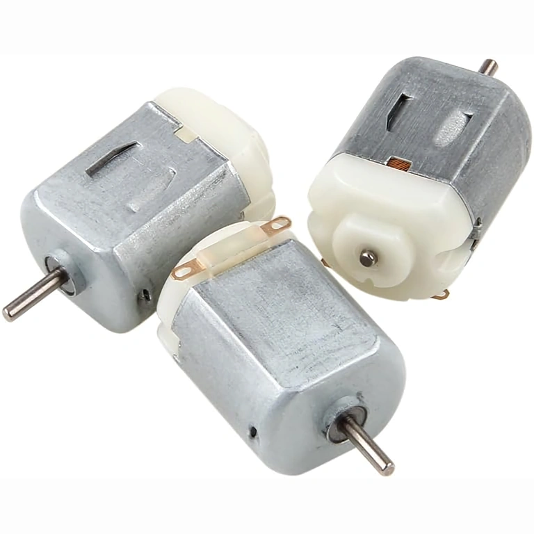 Mini DC motor 130, 3V, 6 darabos készlet
