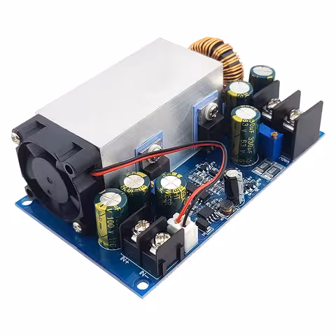 DC-DC Step-Down tápegység 12–75V 25A 600W – CV/CC feszültség- és áram szabályzó tápláláshoz és akkumulátorokhoz