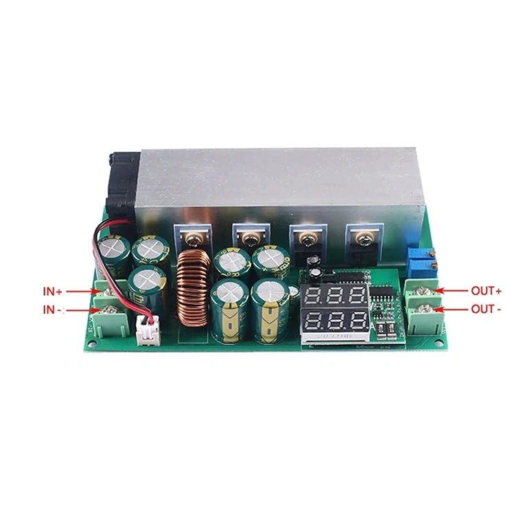 DC12-80V 20A Buck modul áttekintés