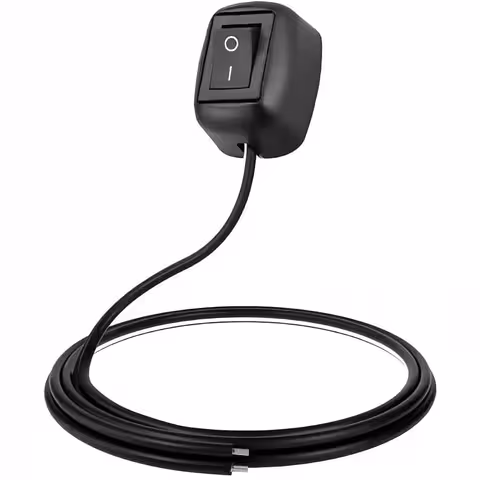 Auto/moto ON/OFF kapcsoló felületre szerelhető – 12V/24V DC megszakító, 10A peak, 60 cm-es kábel