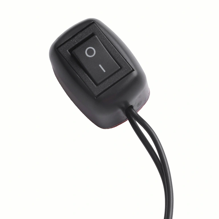 ON/OFF kapcsoló látszó szereléssel, elölről