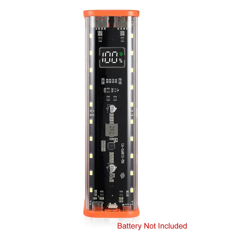 PD QC elektronikai panel DIY power bankhoz