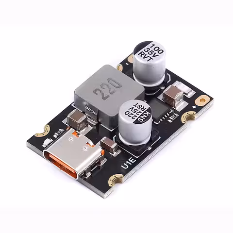 65W-os power bank modul – DIY USB Type-C PD töltőkészlet Quick Charge és Super Fast Charging támogatással