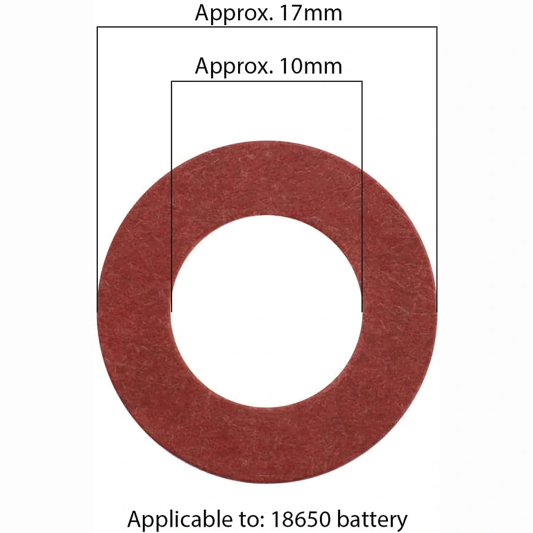 18650 szigetelőpapír pontos méretei 17,8x10,5x0,3 mm
