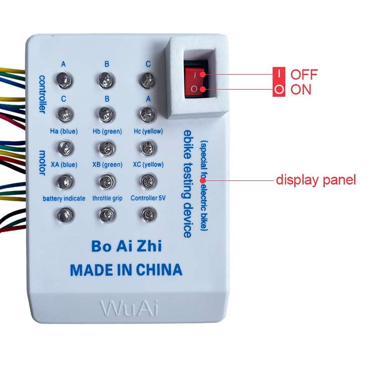 Gyorsítókar csatlakoztatva az univerzális teszterhez