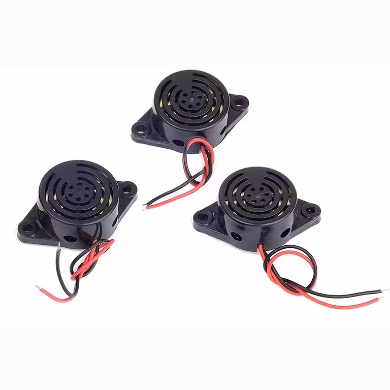 3 darabos piezo buzzer készlet riasztáshoz