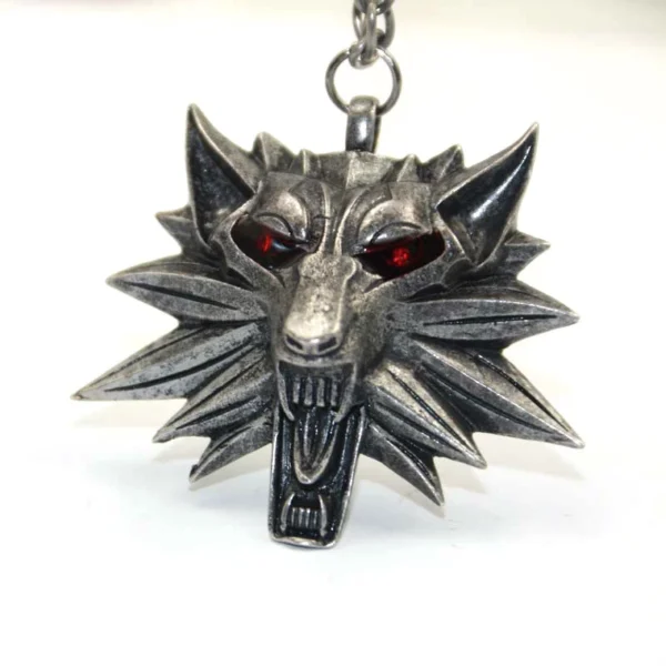 Lánc Medallion nyaklánc medál The Witcher Wild Hunt