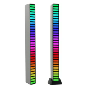 RGB led bár hangaktiválással vu mérő LED-ekkel játékok a zene után