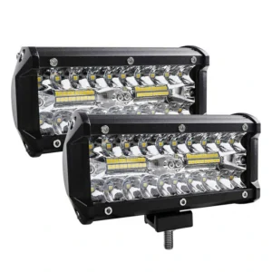 2 darabos LED BAR projektor készlet autó traktor kamion ATV offroad 12V 24V 240W 24000LM erős